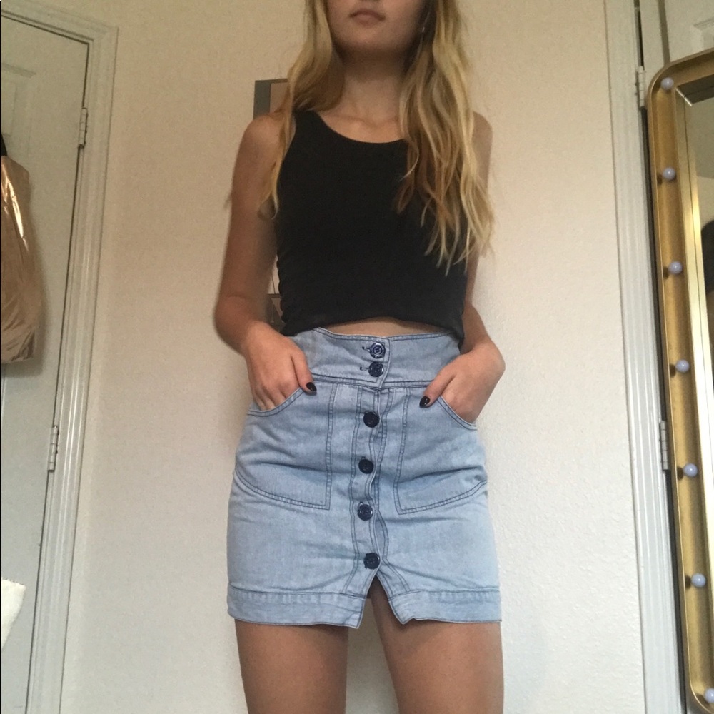 VINTAGE Skirt with Pockets